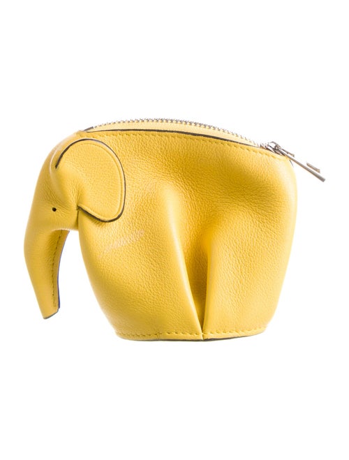 Loewe Elephant Coin Pouch Leather Wallet