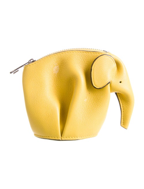 Loewe Elephant Coin Pouch Leather Wallet