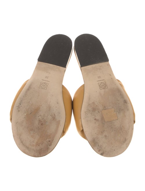 Loewe Leather Slides
