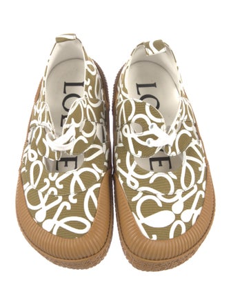 Loewe Canvas Printed Sneakers