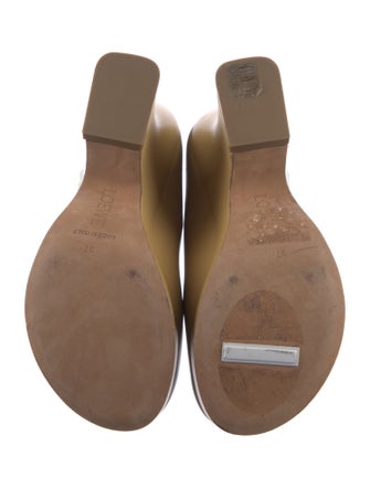 Loewe Leather Mules