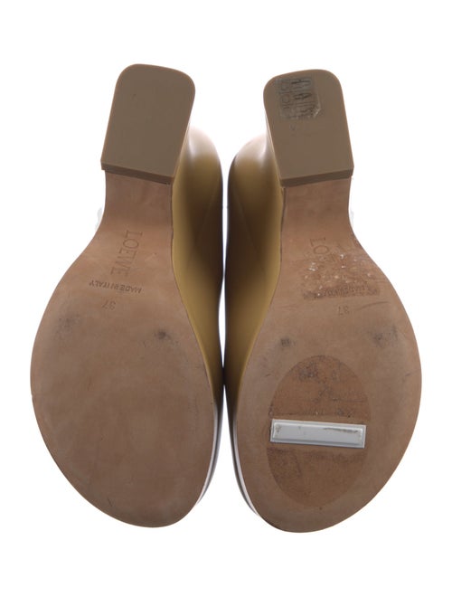 Loewe Leather Mules