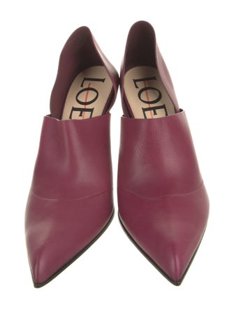 Loewe Leather D'Orsay Pumps
