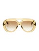 Loewe Aviator Gradient Sunglasses