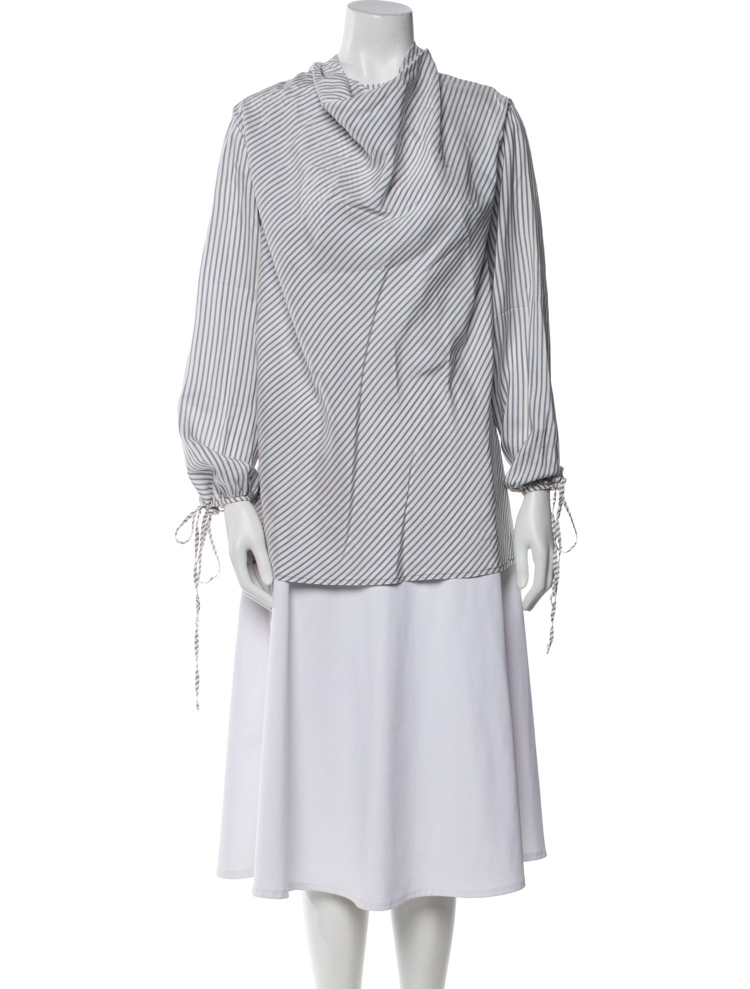 Loewe Silk Striped Top