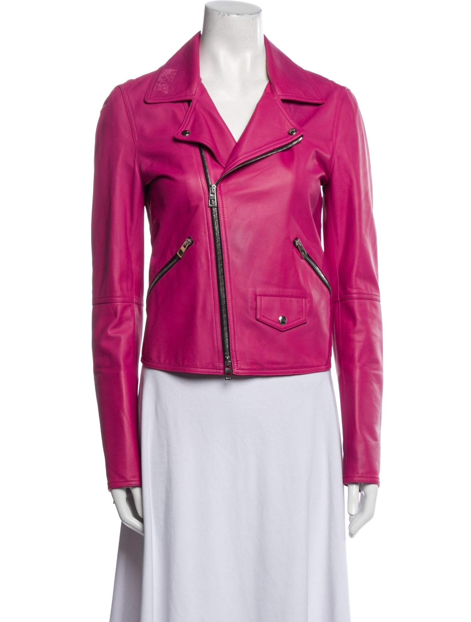 Loewe Leather Biker Jacket