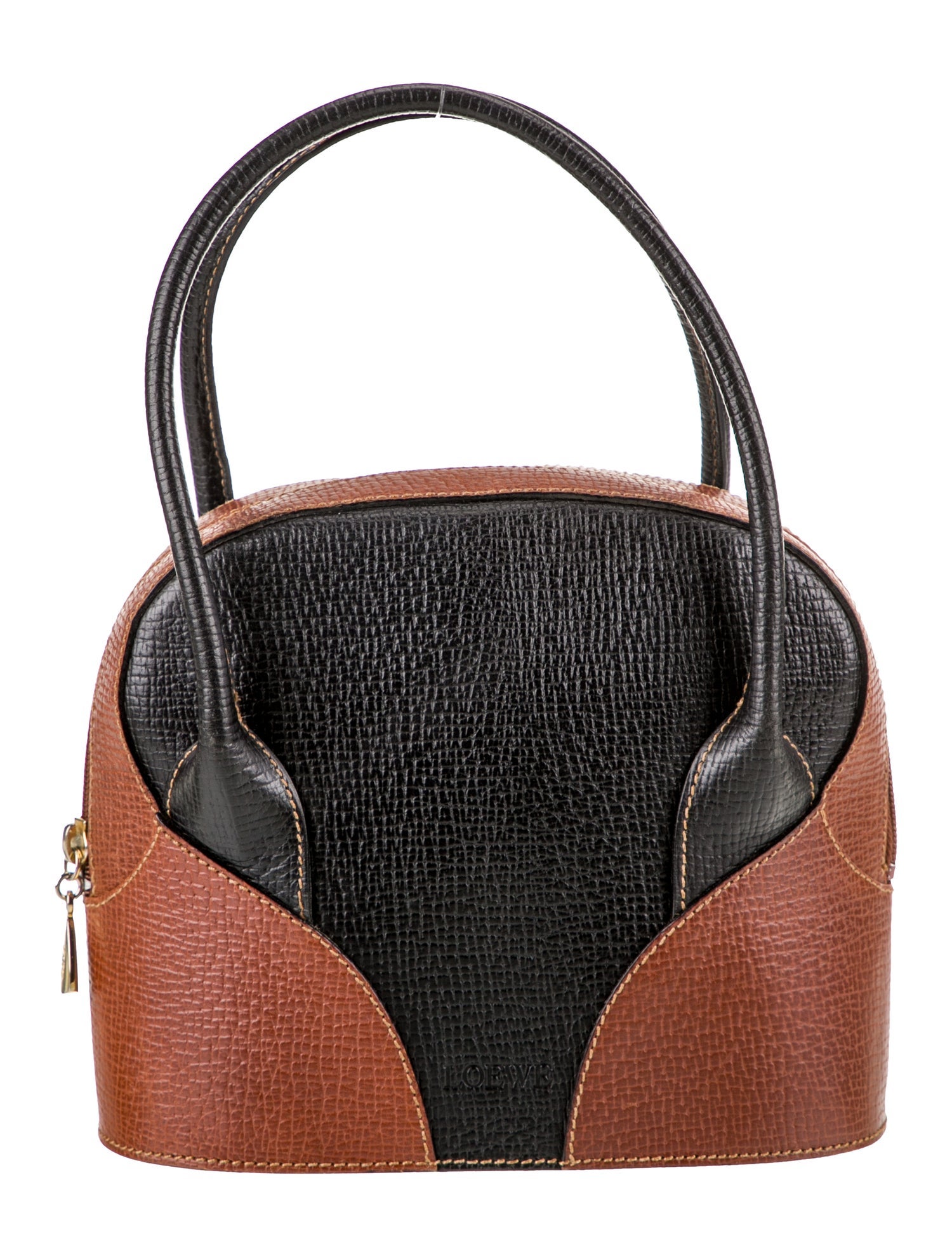 Loewe Leather Top Handle Bag