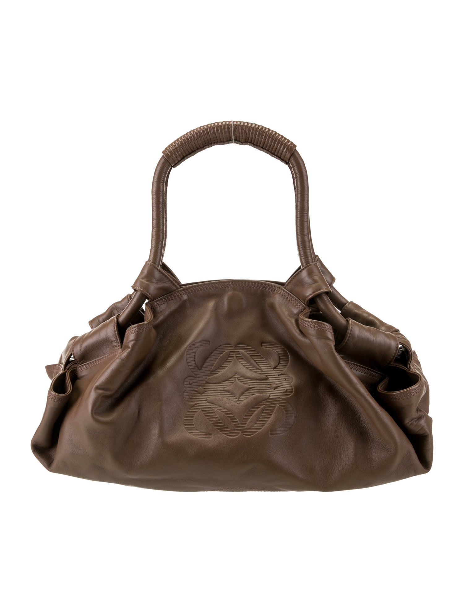 Loewe Leather Top Handle Bag