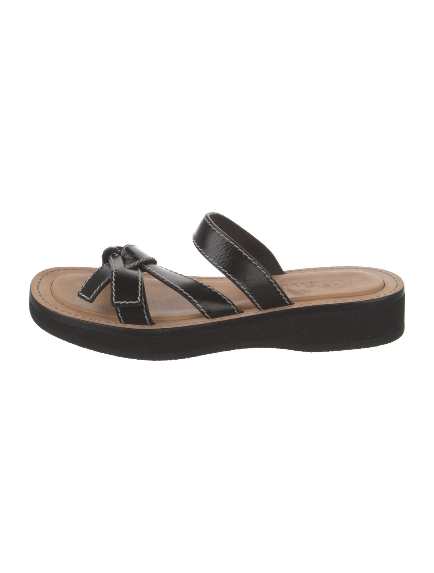 Loewe Leather Slides
