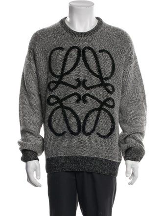 Loewe Signature Logo Graphic Print Pullover
