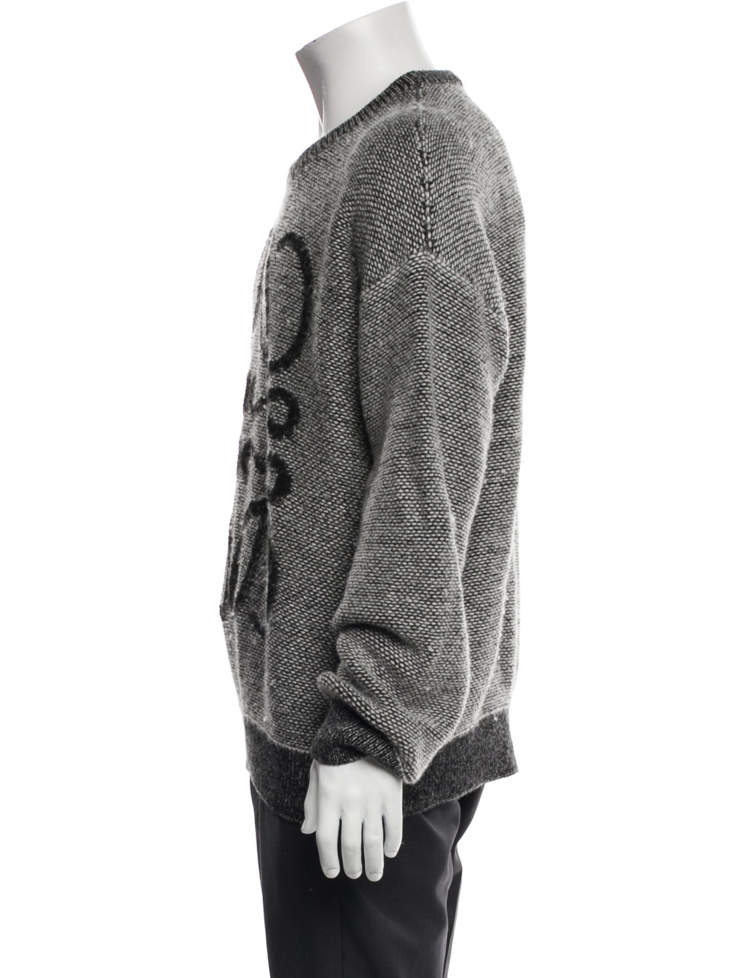 Loewe Signature Logo Graphic Print Pullover