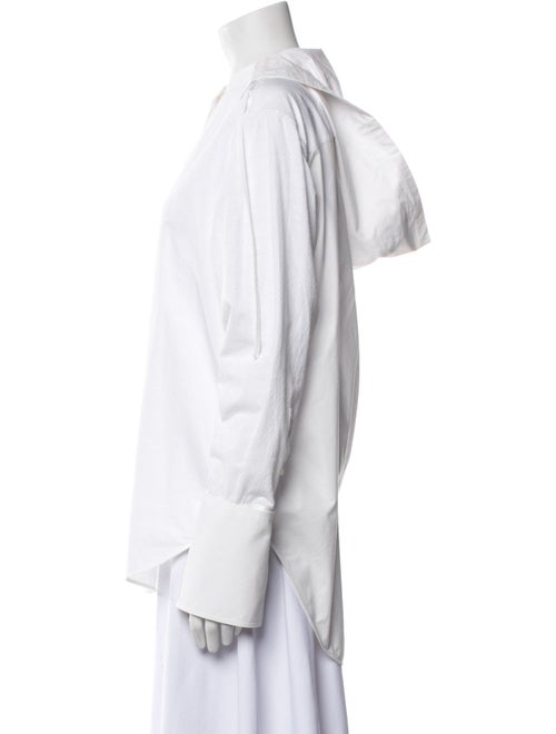 Loewe 2023 Anagram Monogram Jacquard Button-Up Top