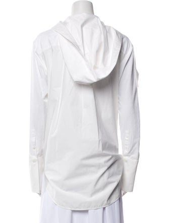 Loewe 2023 Anagram Monogram Jacquard Button-Up Top