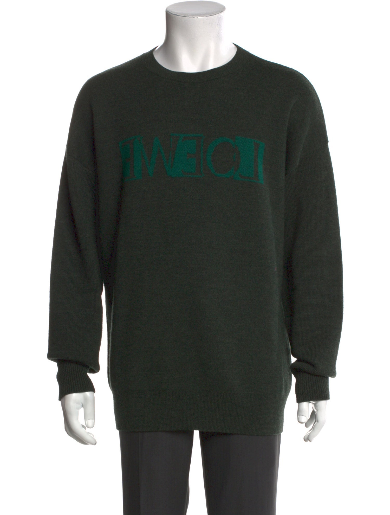 Loewe Wool Graphic Print Pullover