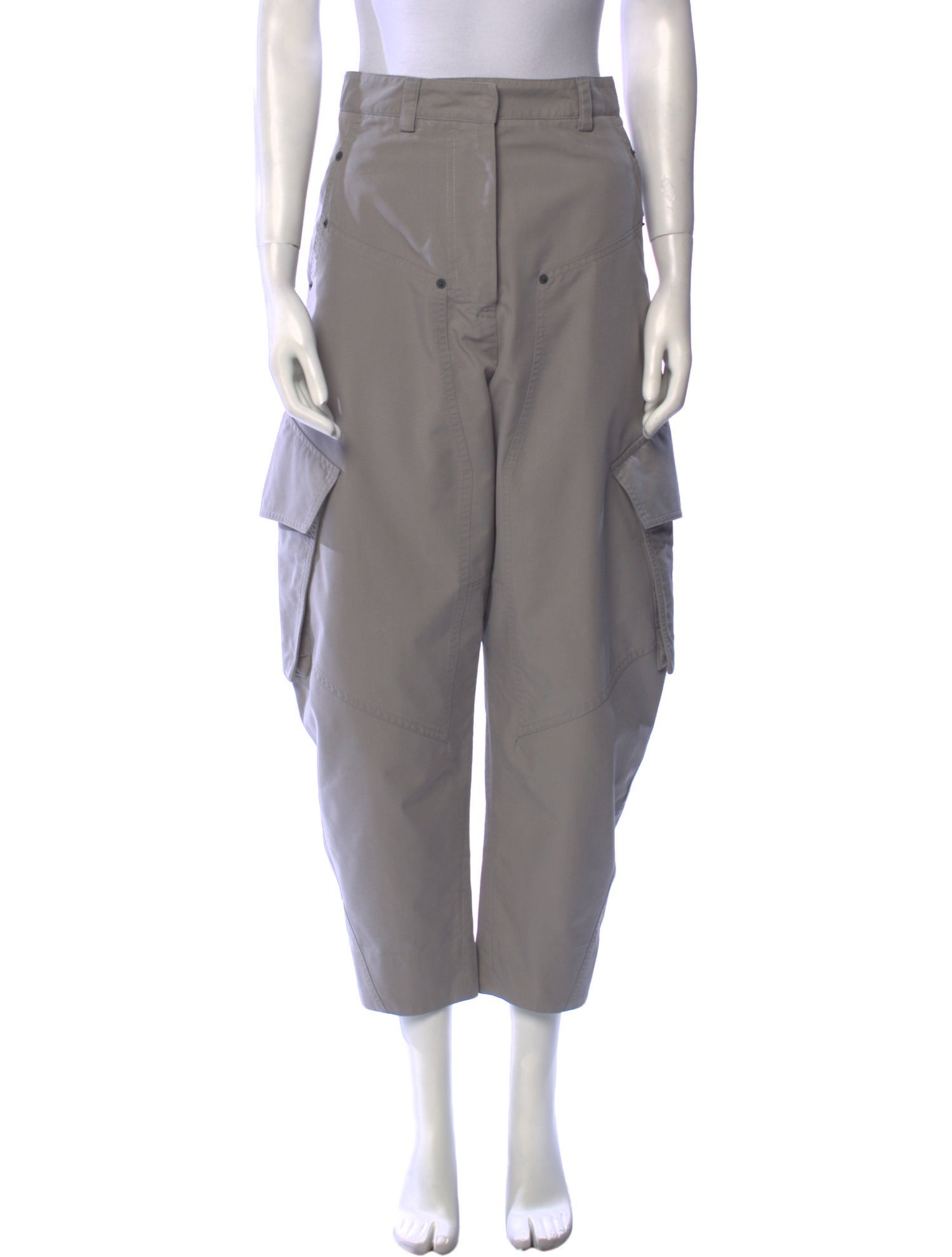Loewe Anagram Barrel-leg Cargo Straight Leg Pants