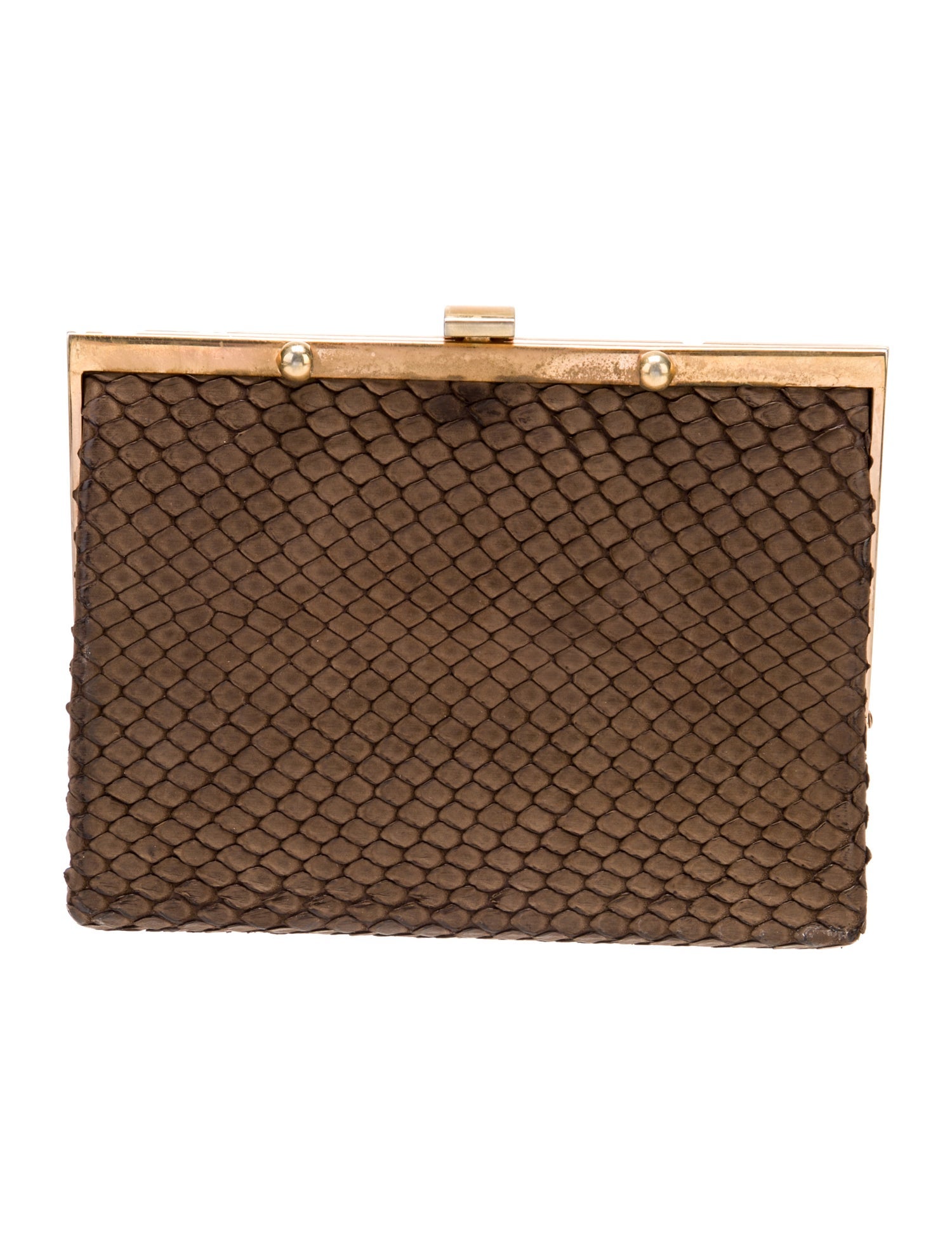 Loewe Snakeskin Evening Bag Vintage