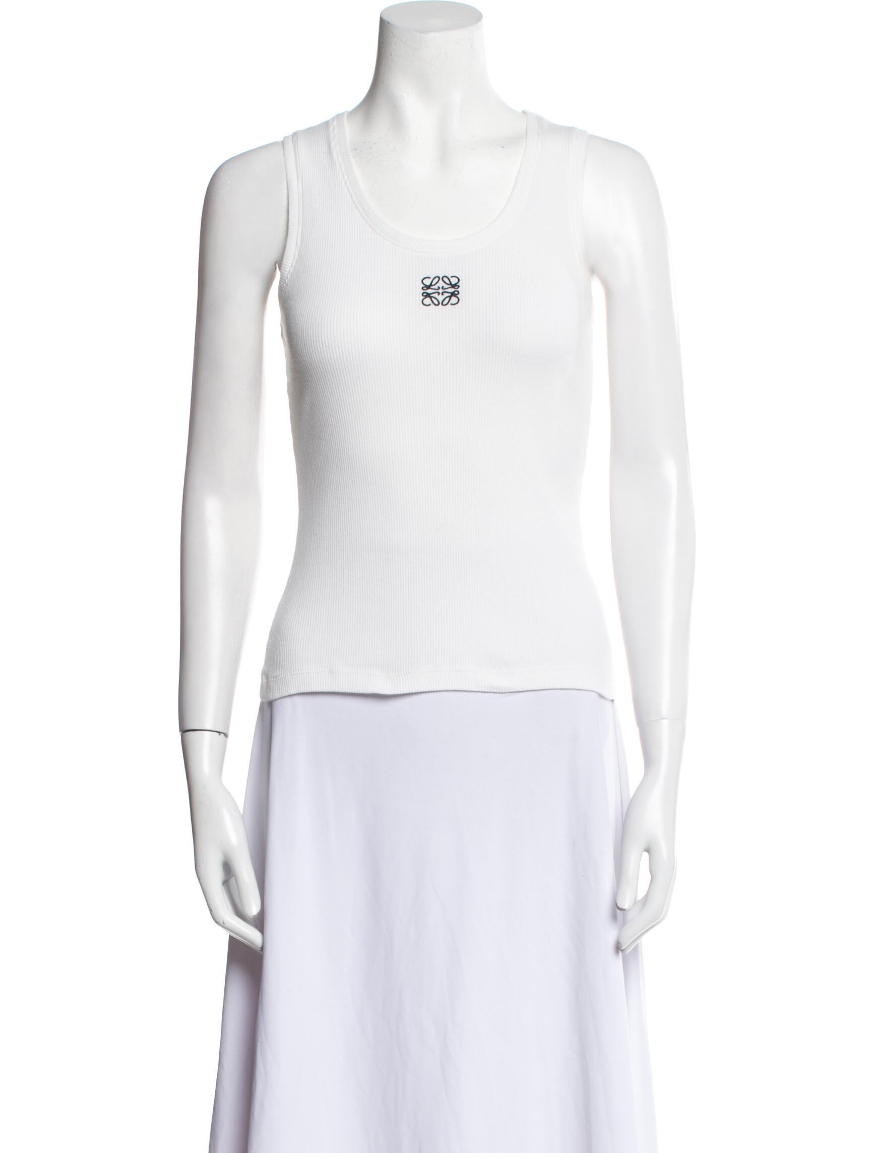 Loewe Scoop Neck Sleeveless Top