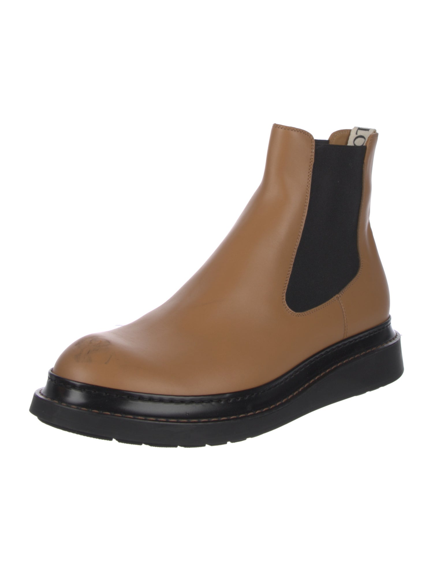 Loewe Leather Chelsea Boots