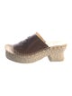 Loewe Leather Printed Espadrilles