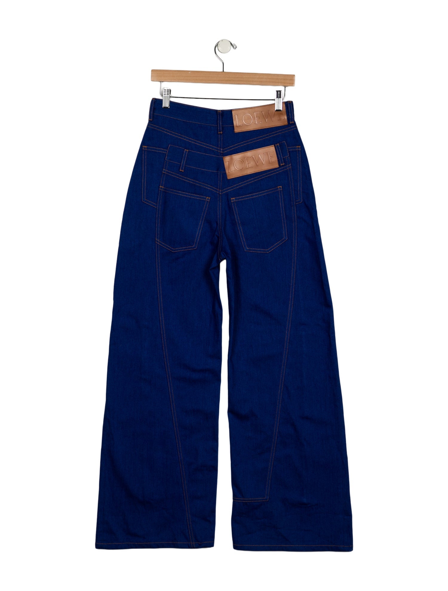 Loewe High-Rise Wide Leg Jeans