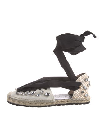 Loewe Crystal Embellishments Mules
