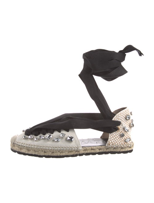 Loewe Crystal Embellishments Mules