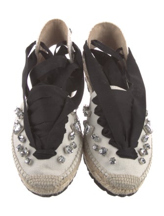Loewe Crystal Embellishments Mules