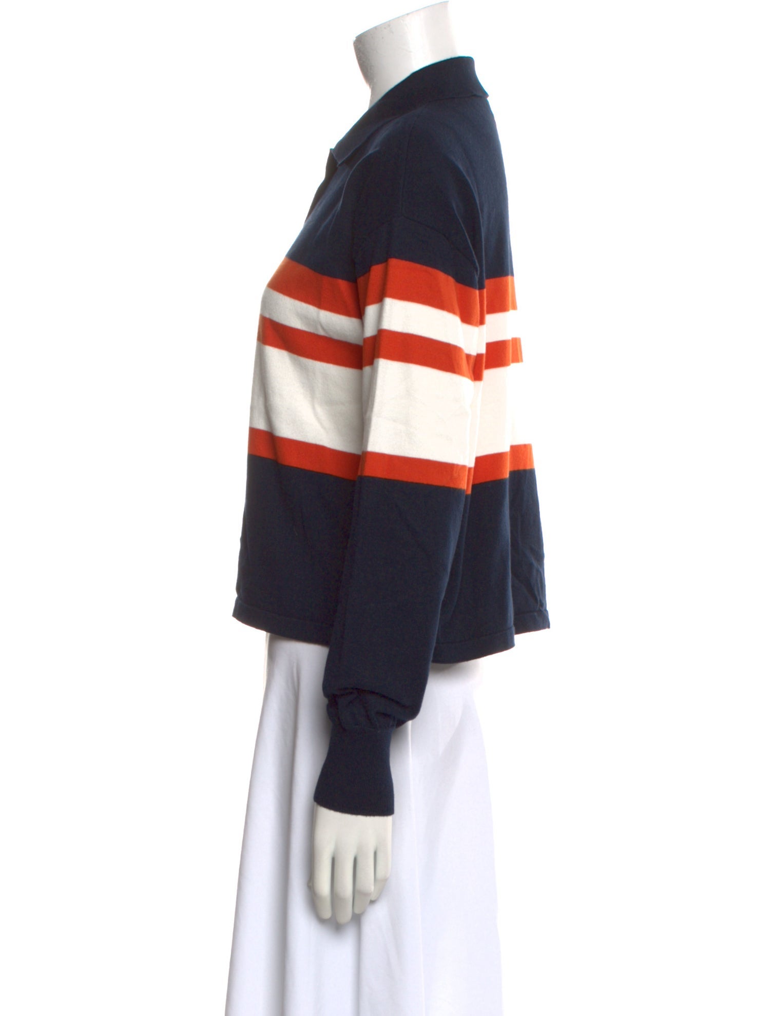 Loewe Striped Long Sleeve Polo