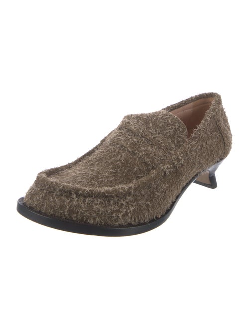 Loewe Suede Loafers
