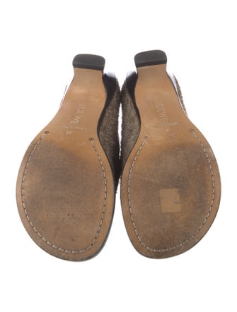 Loewe Suede Loafers