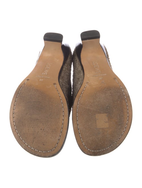 Loewe Suede Loafers