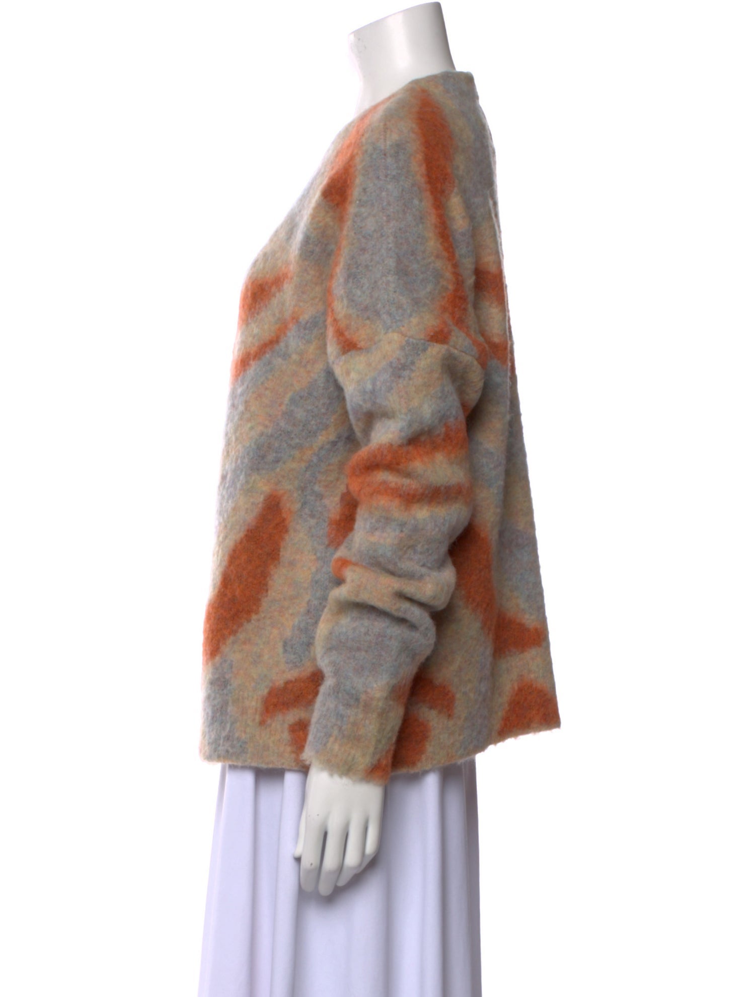 Loewe Striped V-Neck Sweater