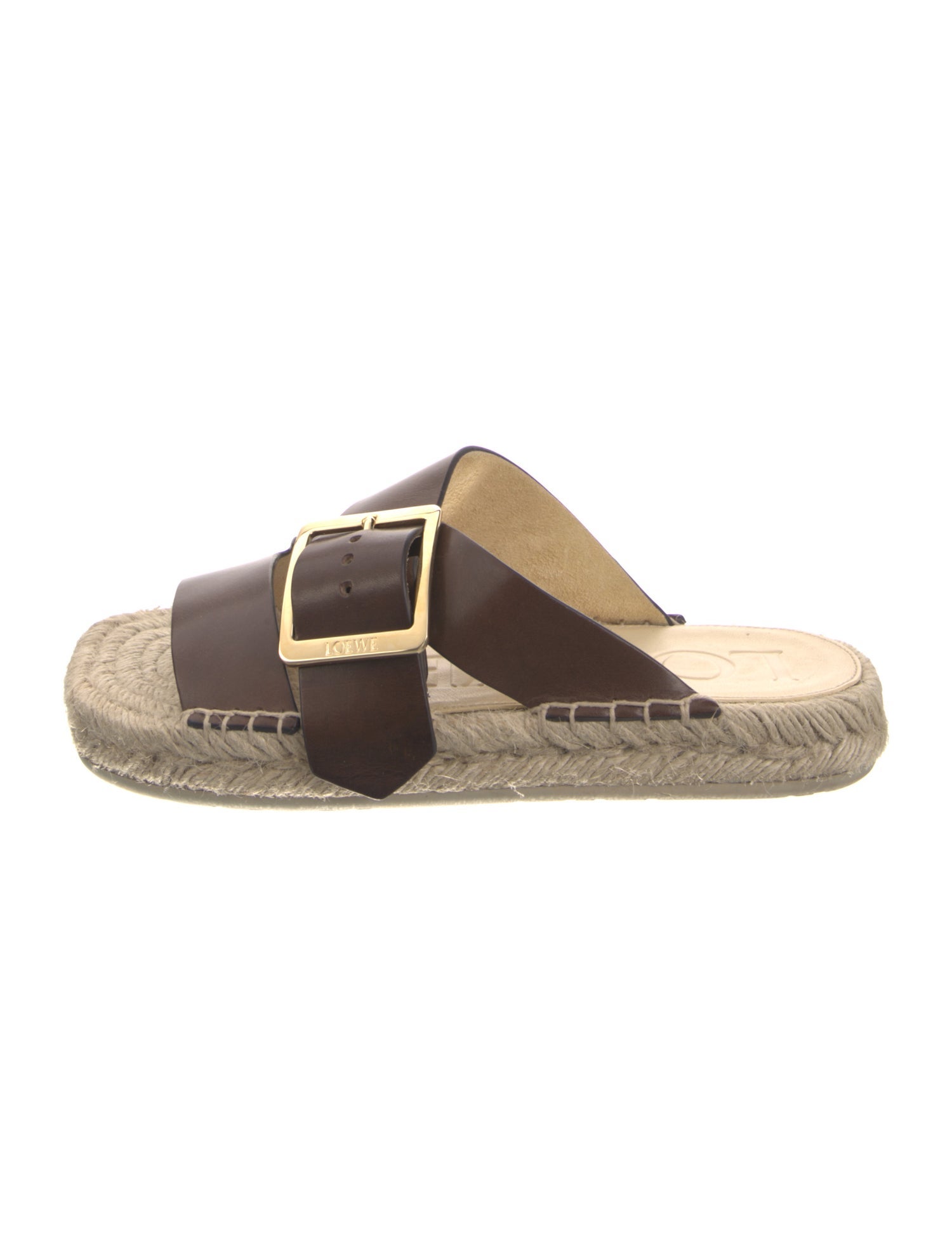 Loewe Leather Espadrilles