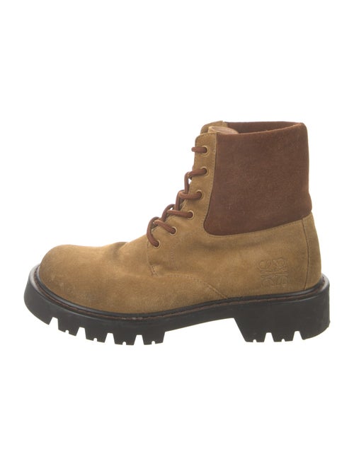 Loewe Suede Hiking Boots