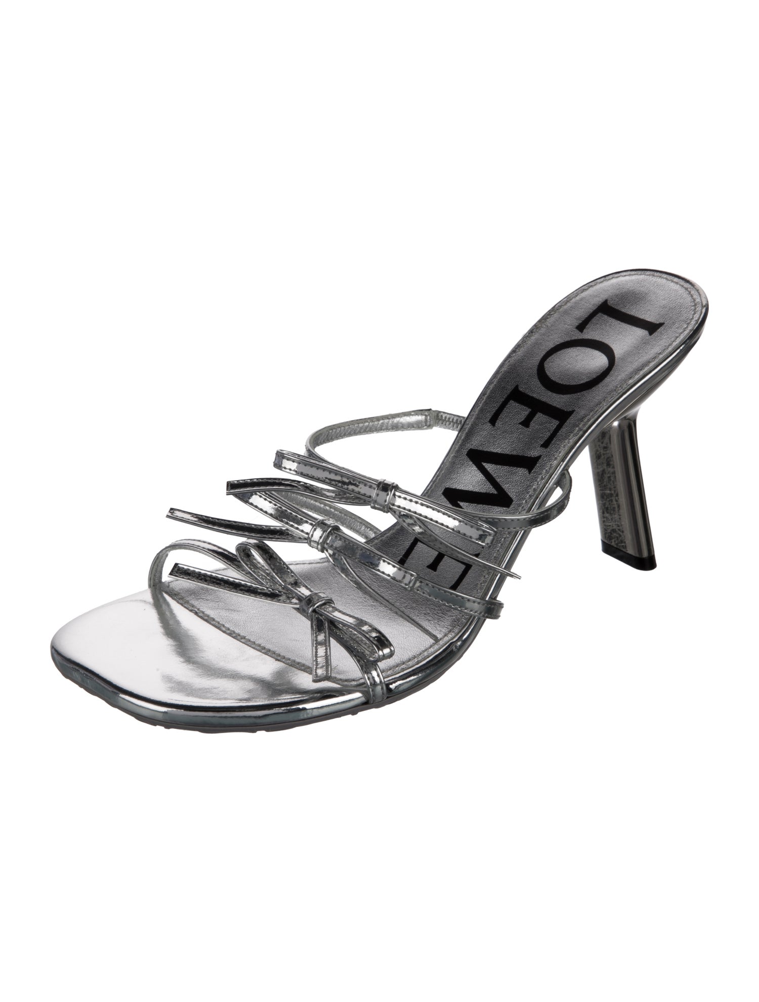 Loewe Patent Leather Slides