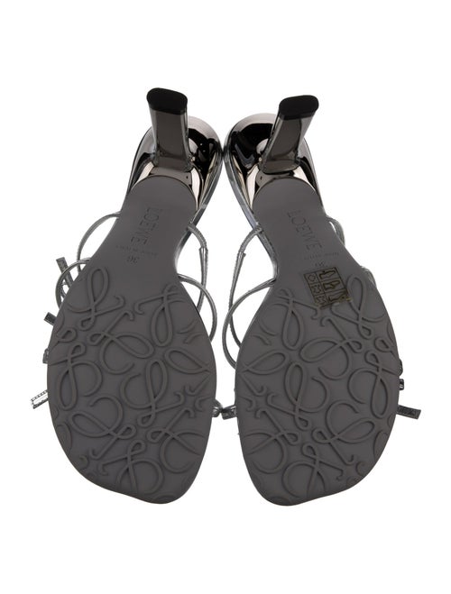 Loewe Patent Leather Slides