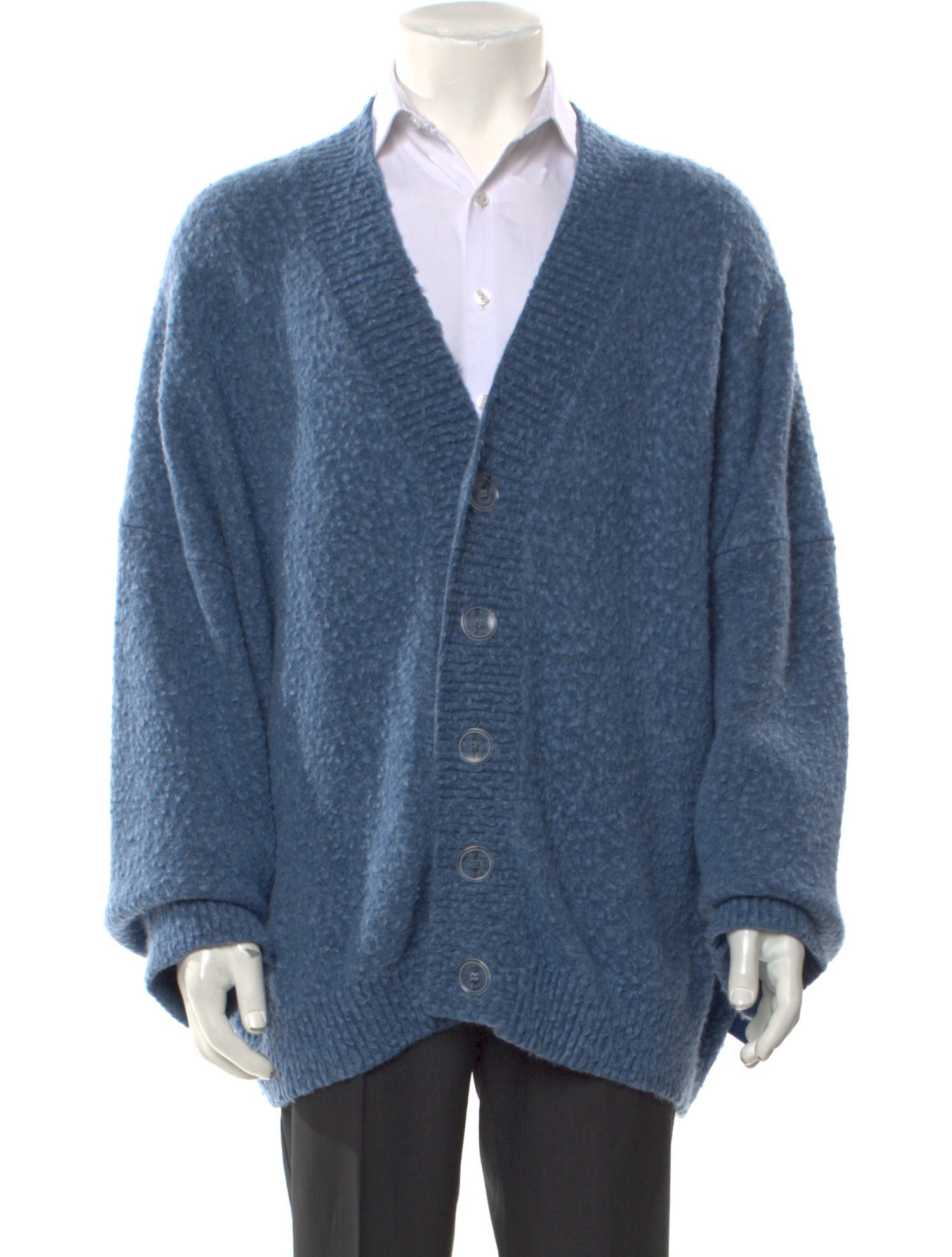 Loewe V-Neck Long Sleeve Cardigan