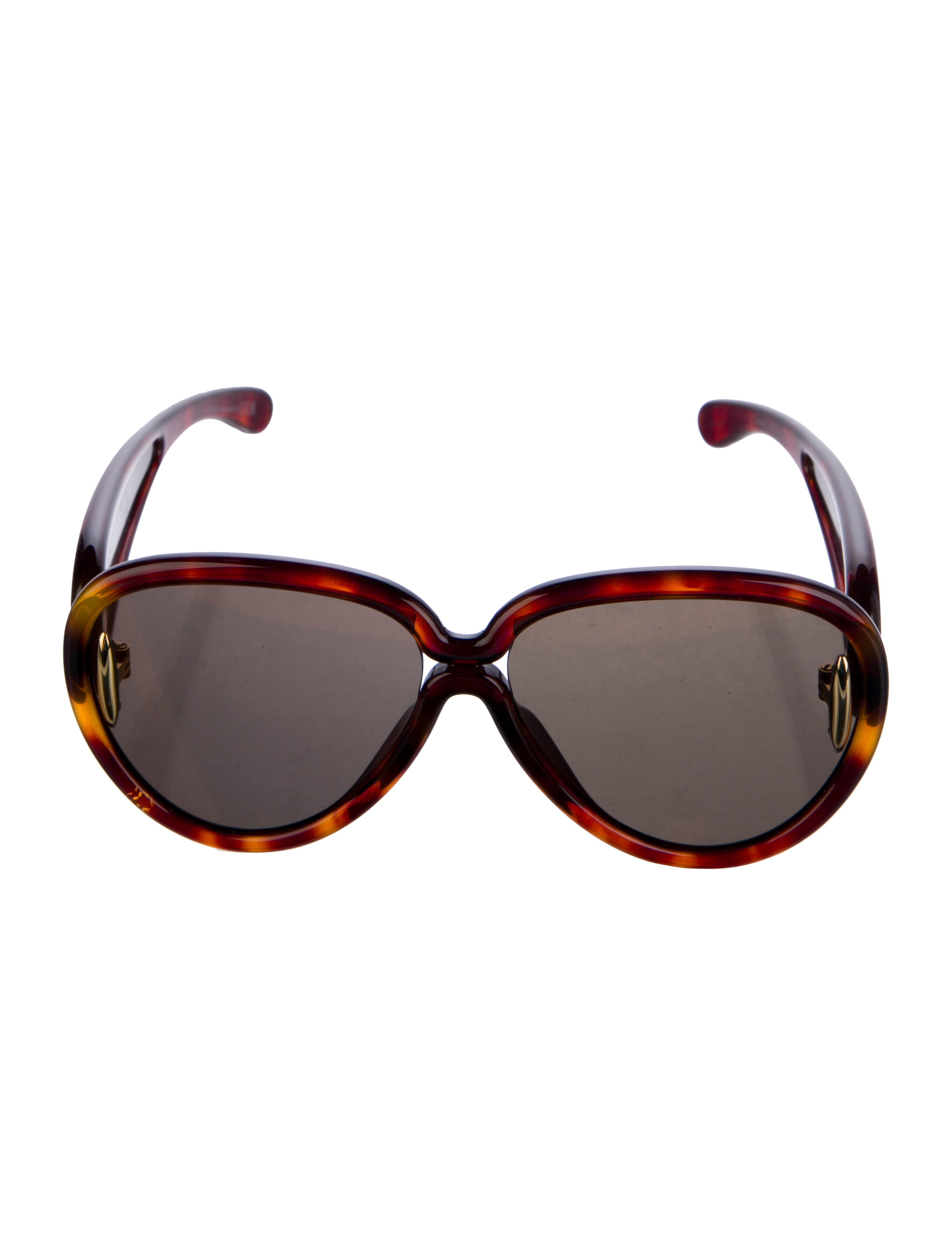 Loewe Paula's Ibiza Signature Logo Oversize Sunglasses