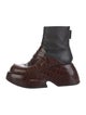 Loewe GG Embossed Leather Combat Boots