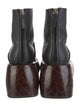 Loewe GG Embossed Leather Combat Boots
