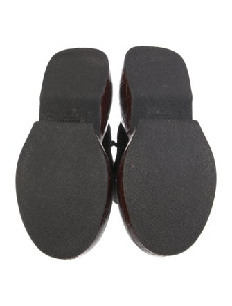 Loewe GG Embossed Leather Combat Boots