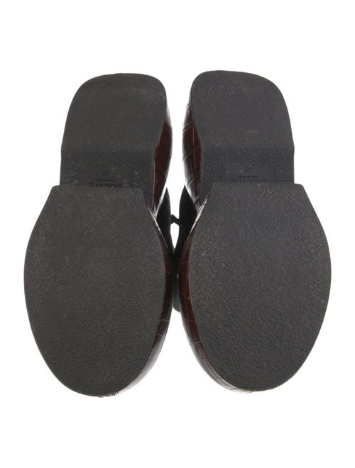 Loewe GG Embossed Leather Combat Boots