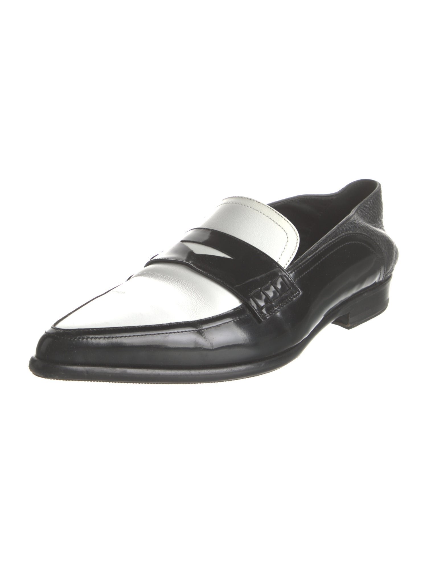 Loewe Leather Loafers