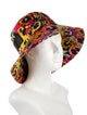 Loewe Canvas Pattern Print Bucket Hat