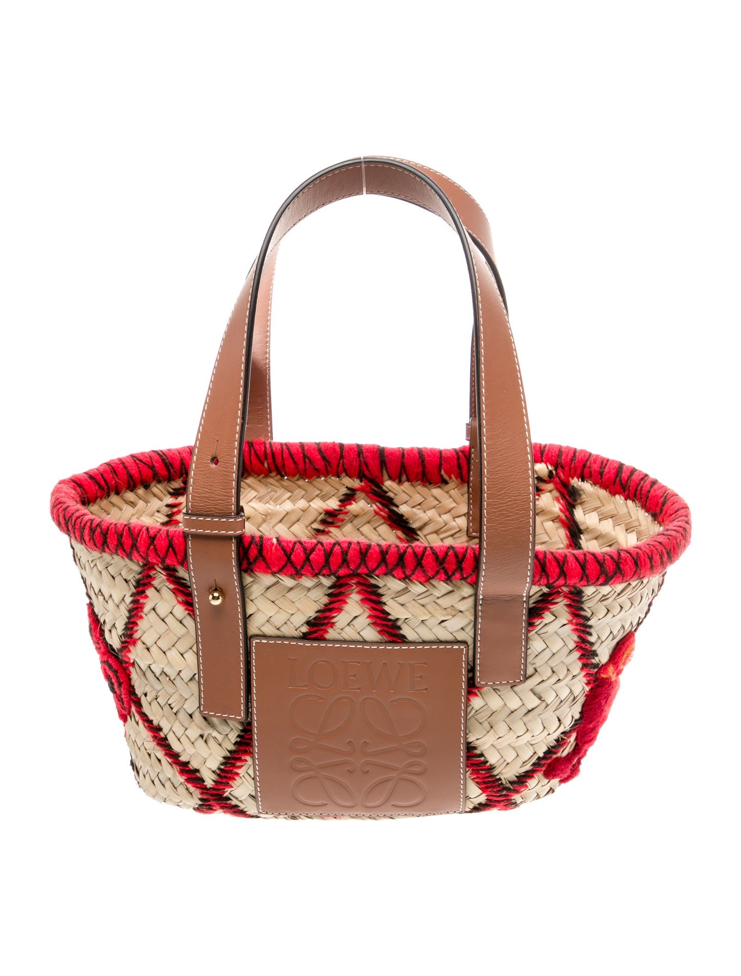 Loewe Straw Basket Small