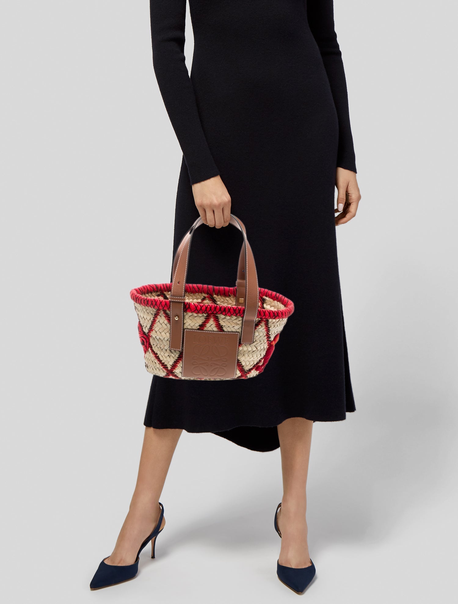 Celine Nano Triomphe Classic Panier Tote - Neutrals Totes