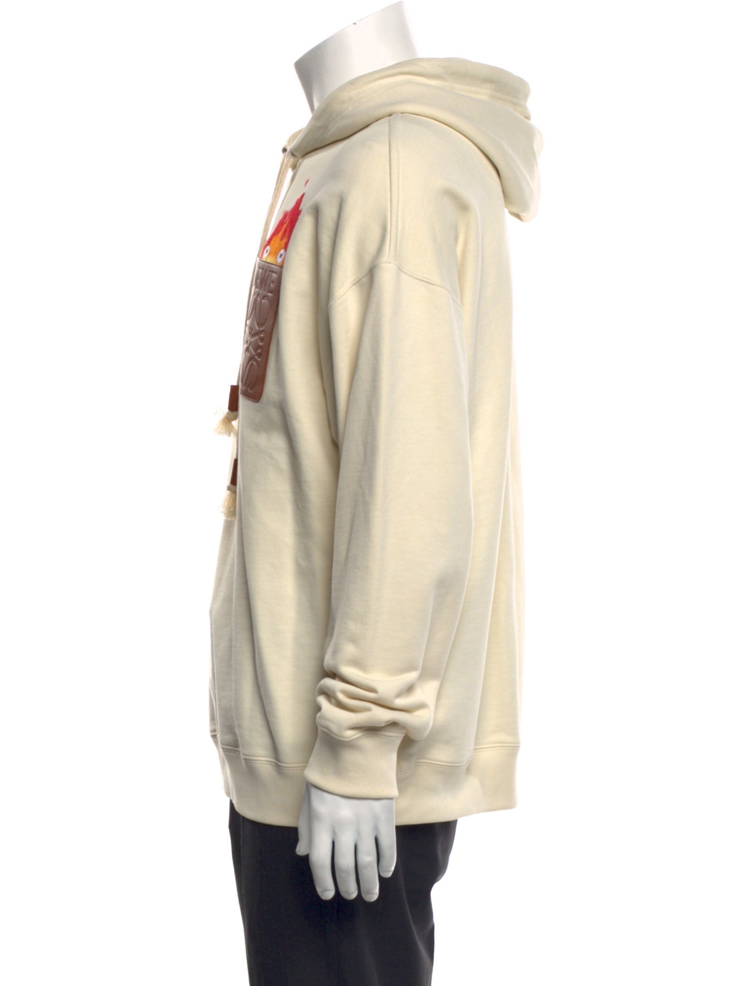 LOEWE x Studio Ghibli Howl's Moving Castle Calcifer Graphic Print Hoodie