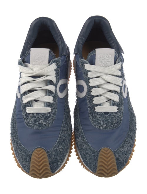 Loewe Suede Printed Sneakers