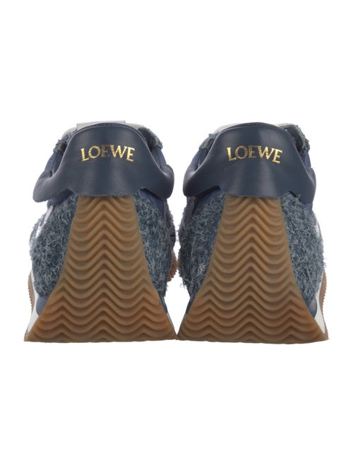 Loewe Suede Printed Sneakers