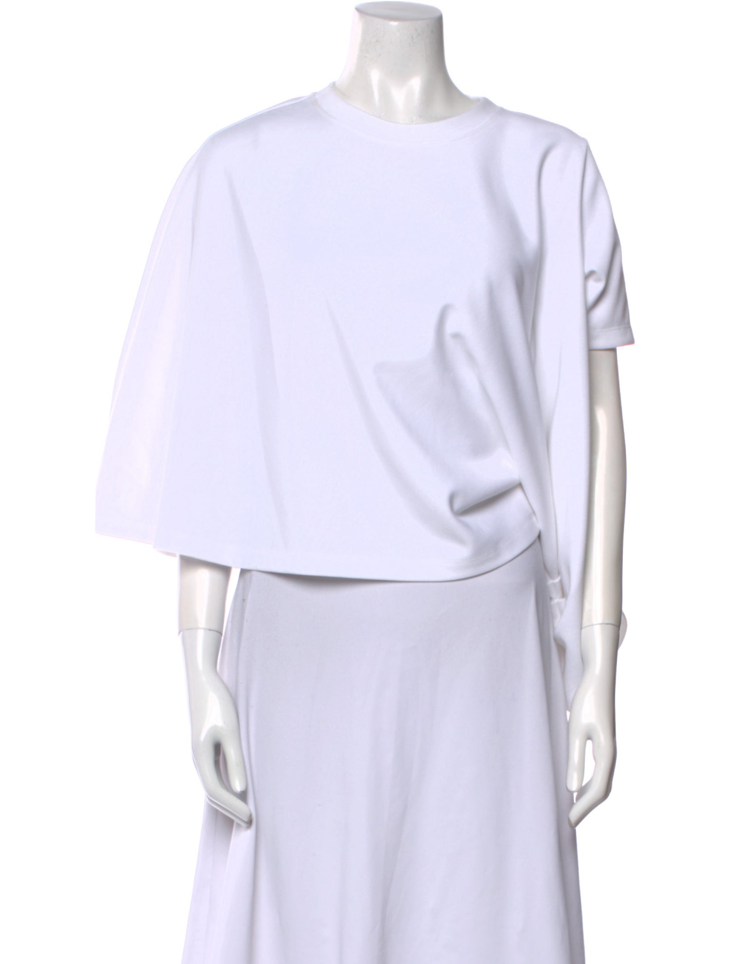 Loewe Crew Neck Three-Quarter Sleeve Top